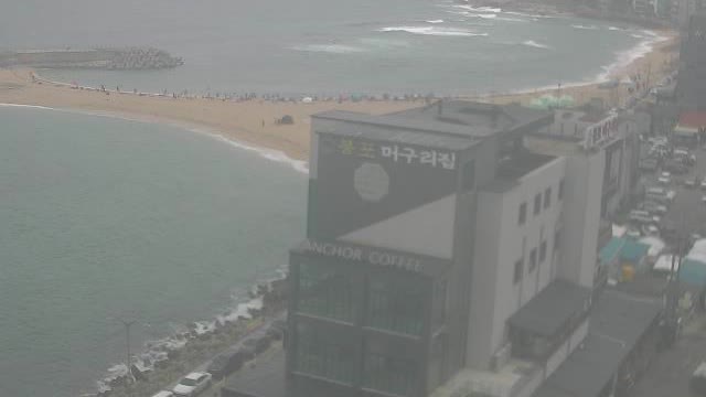 영랑해수욕장 실시간 CCTV 최신 화면